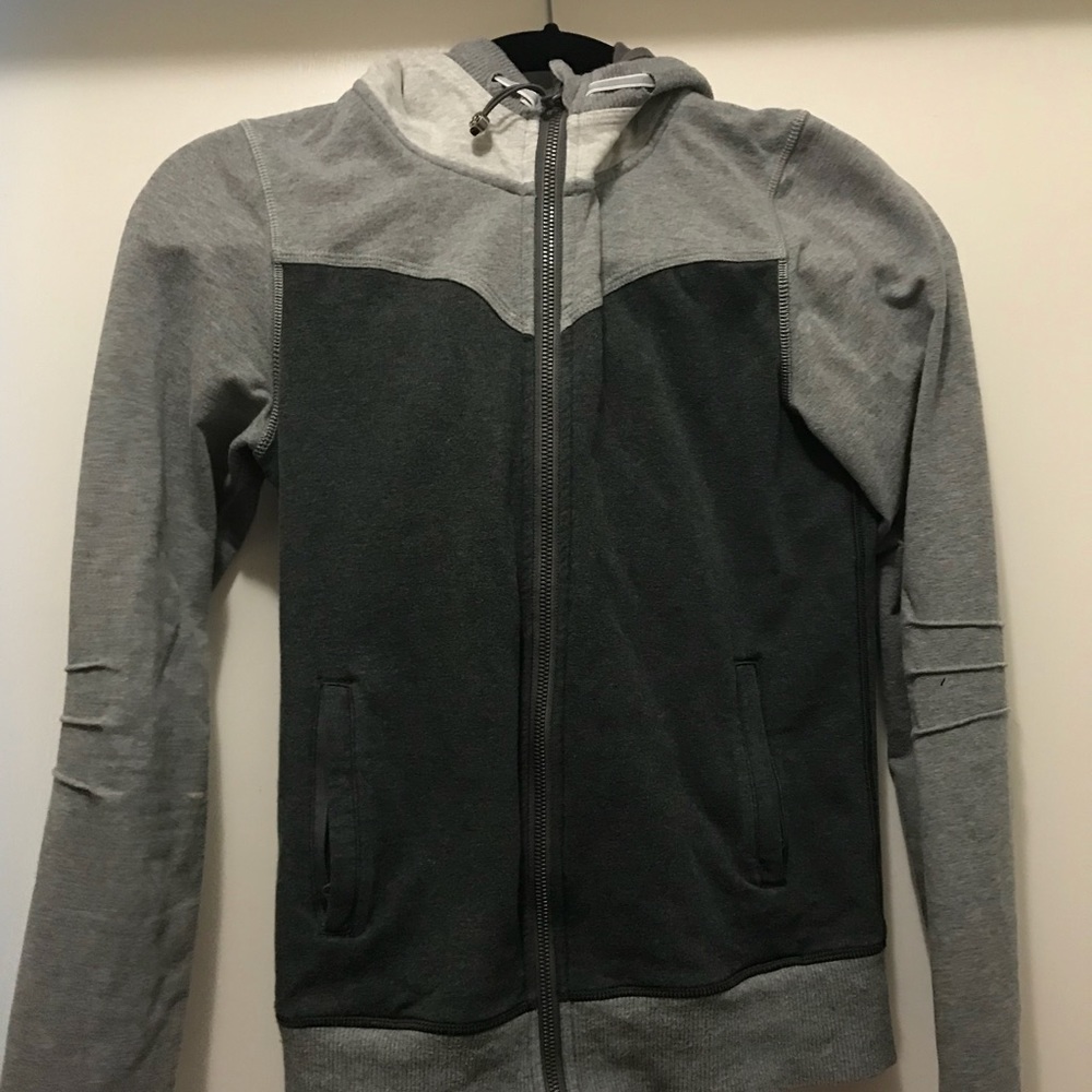 Gray Lululemon zip up